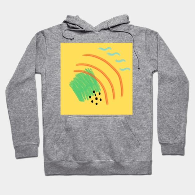 Abstract Weather Hoodie by Charlotsart